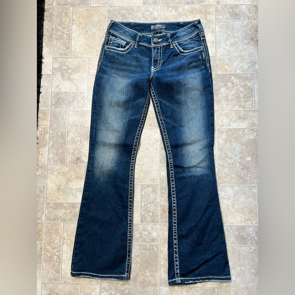 Women’s silver jeans Suki 30/32